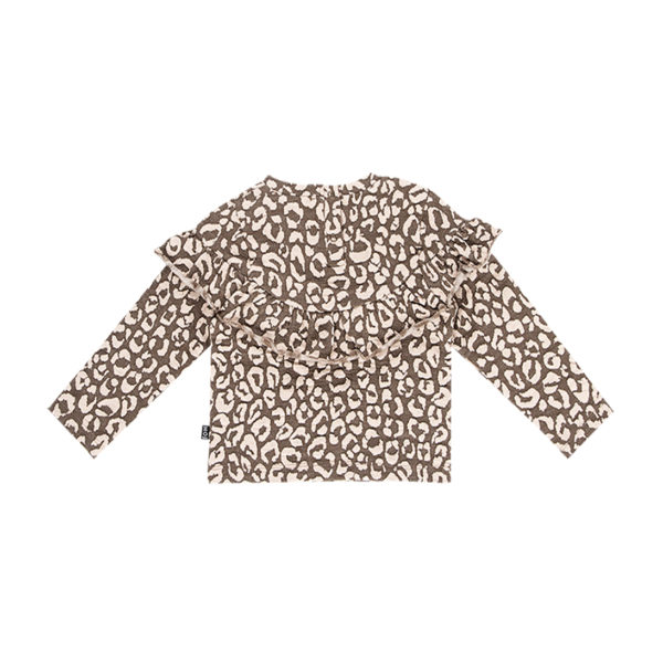 Comptoir de la Tribu ✨ Sweat à volants ✨ Rosewood Leopard ✨House of Jamie