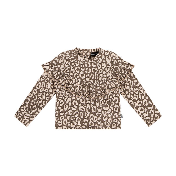 Comptoir de la Tribu ✨ Sweat à volants ✨ Rosewood Leopard ✨House of Jamie