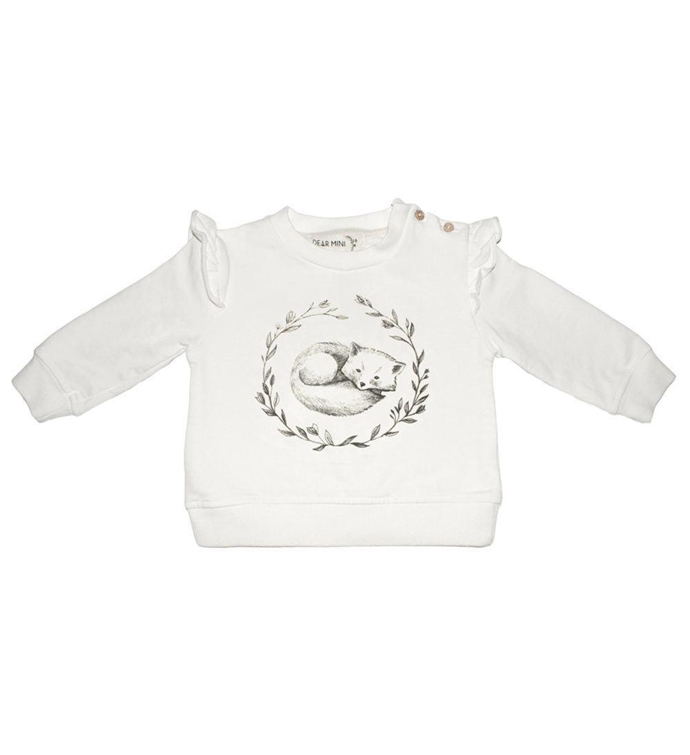 Comptoir de la Tribu ✨ Sweatshirt Imprimé Renard & Fleurs ✨Dear Mini