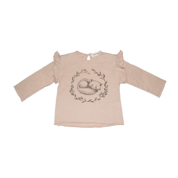 Comptoir de la Tribu ✨ Teeshirt Imprimé renard & fleurs✨Dear Mini