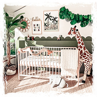 Comptoir de la Tribu ✨ Blog ✨ Look de chambre bébé ou enfant ✨ Style Jungle