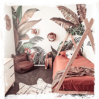 Comptoir de la Tribu ✨ Blog ✨ Look de chambre bébé ou enfant ✨ Style Jungle