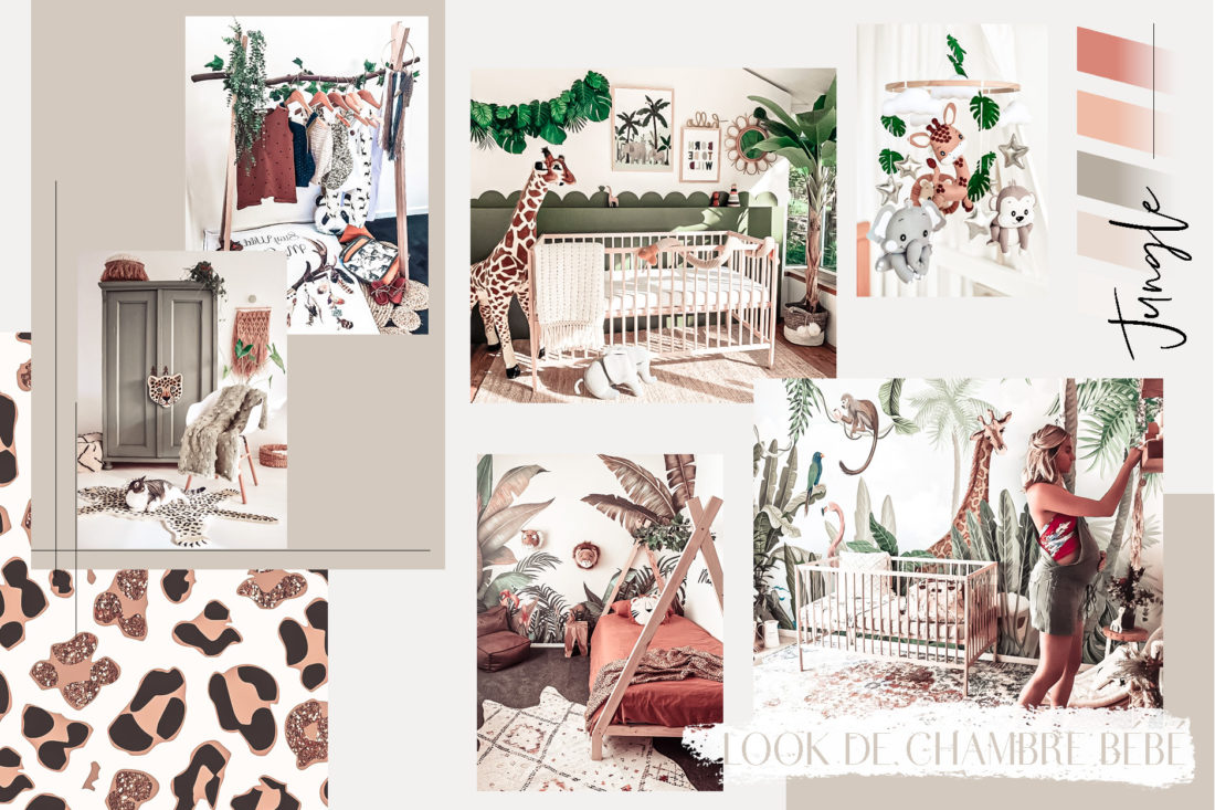 Comptoir de la Tribu ✨ Blog ✨ Look de chambre bébé ou enfant ✨ Style Jungle